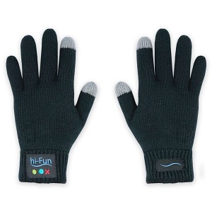 bluetooth handset gloves (black)