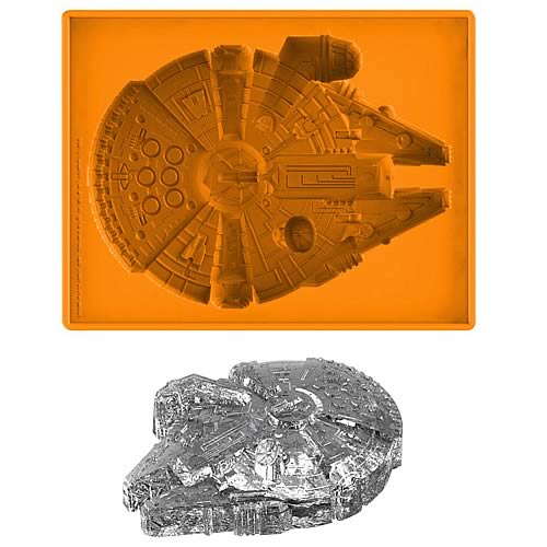 Millenium Falcon ice cube tray mould
