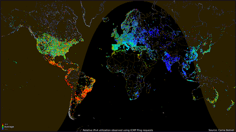 Internet usage by time of day (animated gif)