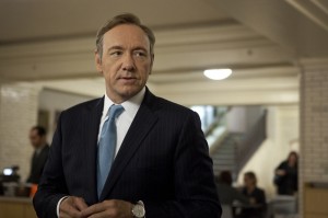 Kevin Spacey in a scene from Netflix's "House of Cards." Photo credit: Melinda Sue Gordon for Netflix.