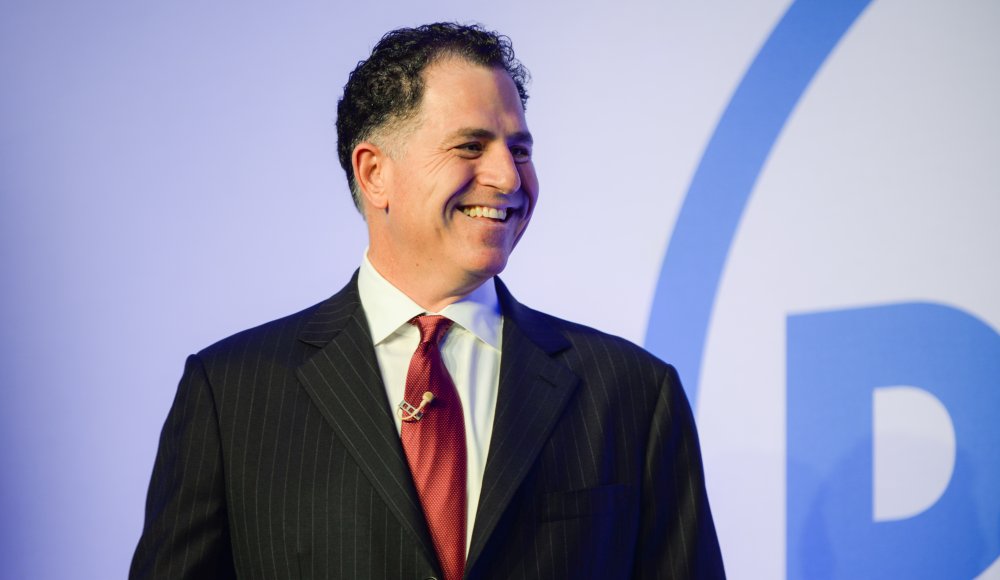 Michael Dell, speaking in Brussels yesterday