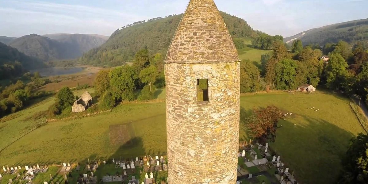 Video thumbnail for youtube video Glendalough From The Air