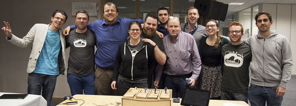 Winners of the Design and Hackathon hosted by PCH International with DCU Innovation Campus