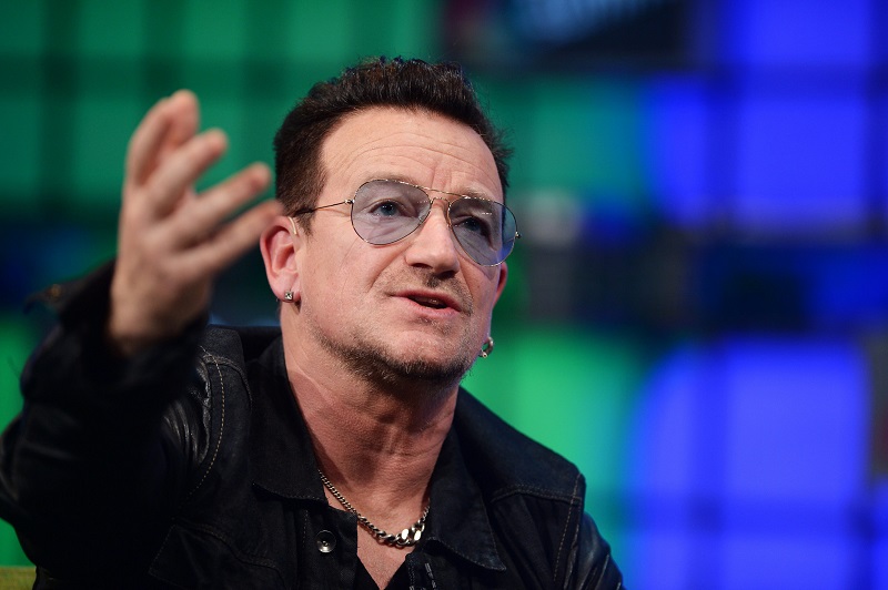 Bono on stage at Web Summit. Image : Web Summit / Sportsfile