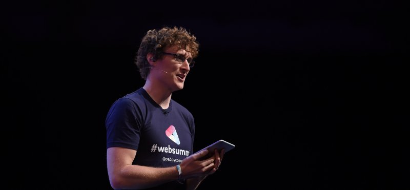 Web Summit Founder Paddy Cosgrave opens the 2014 Summit. Image: CC-BY Web Summit