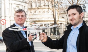 John Wright and Joe Dalby of Flightpath Consulting. Mr Dalby will give a talk at #dre2015 titled "Eyes-in-the-Sky: Drones, Data and Privacy"