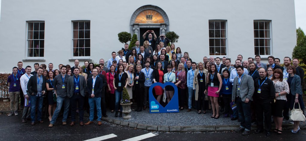 Group photo from the 2015 Blacknight SME Awards. Photo Credit: Ryan Whalley