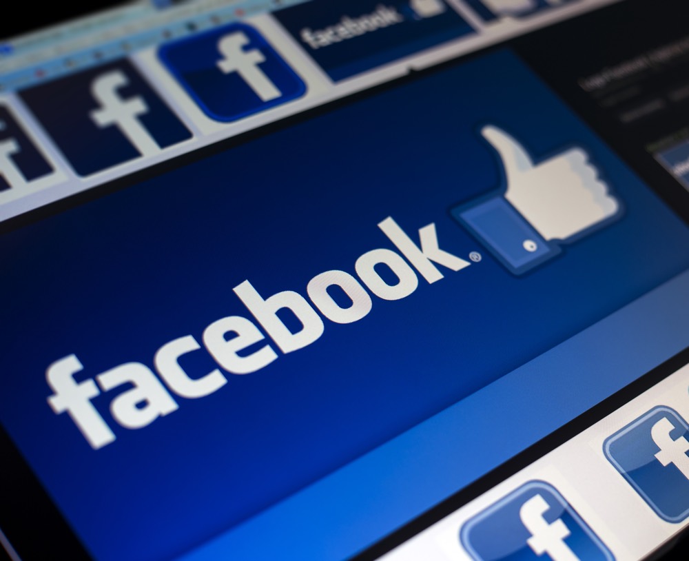 Belgrade - February 08, 2014: Logo Of Popular Social Media Website Facebook On Pc Monitor Screen