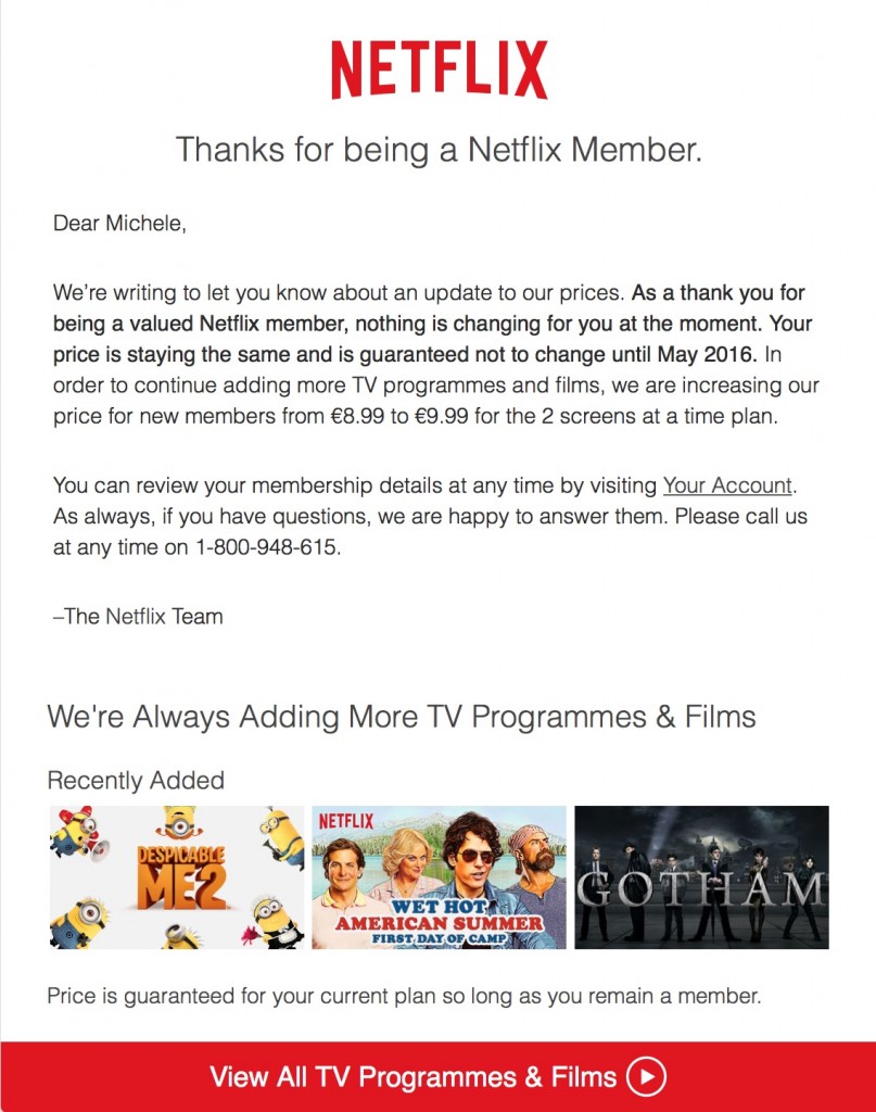 netflix price increase august 2019