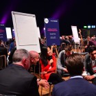 Participants at Monday's Angel Summit ahead of the main event. Photo Credit: Web Summit/Sportsfile