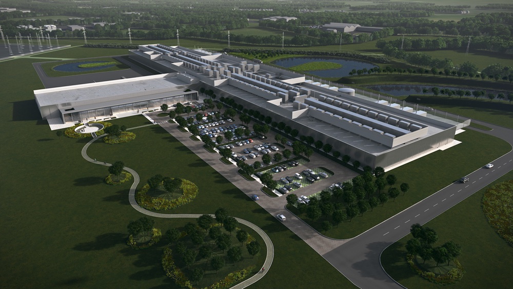 The planned Facebook data centre in Clonee, Co. Meath, Ireland