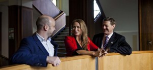 Pictured at the launch of GEN Ireland's Calendar of Activities are (l-r): David Bradley, Director, GEN; Maree Helena, Co-founder, GEN Ireland; and Frank Roche, Chairman, Dublin Business Innovation Centre.