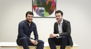 Newswhip co-founders Andrew Mullaney and Paul Quigley. Picture Conor McCabe Photography