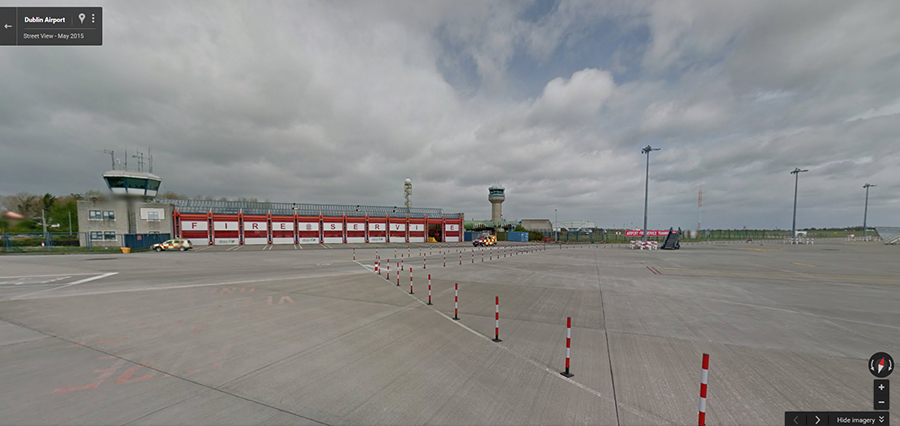 Dublin Airport Streetview