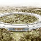 Artist's rendering of Apple Campus Two, which is under construction