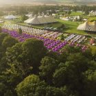 Drones-Eye-View over the site of Electric Picnic 2016