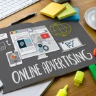 ONLINE ADVERTISING man working on laptop Online Advertising Website Marketing Update Trends Report News Online Advertising Online Marketing Business Content Strategy