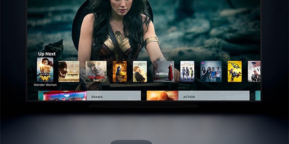 Undated handout photo issued by Apple of the Apple TV 4K which has been unveiled, which will support better quality 4K resolution and high dynamic range (HDR) on the streaming box for the first time.