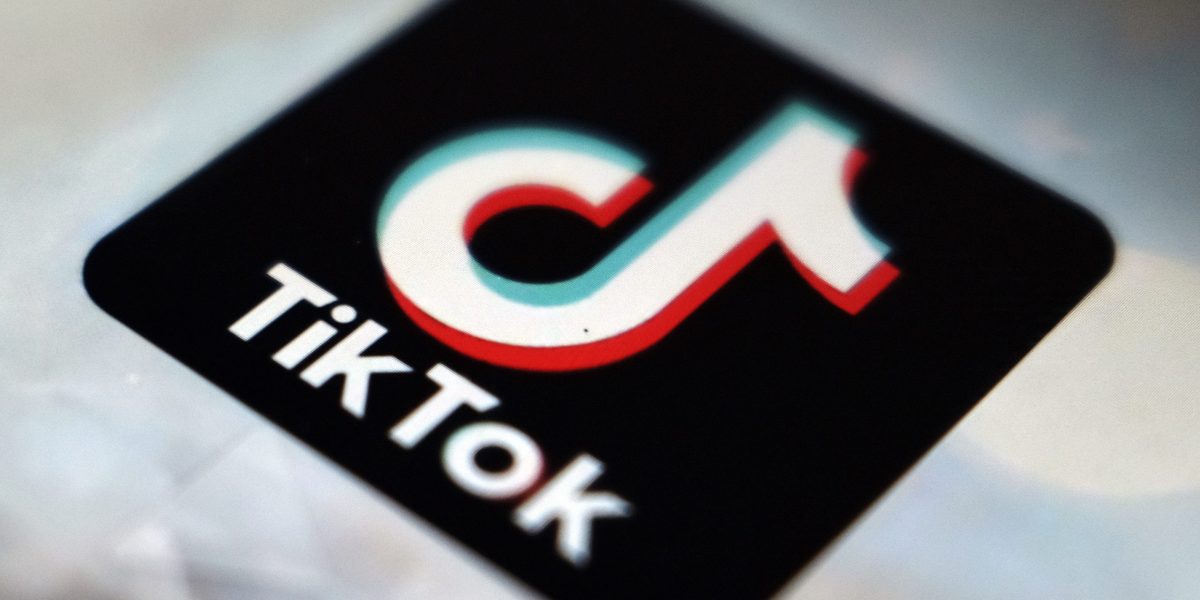 FILE - The TikTok app logo is pictured in Tokyo, Sept. 28, 2020. TikTok is planning to operate its own warehouses in the U.S., a move that will deepen the social media company's foray into e-commerce. (AP Photo/Kiichiro Sato, File)