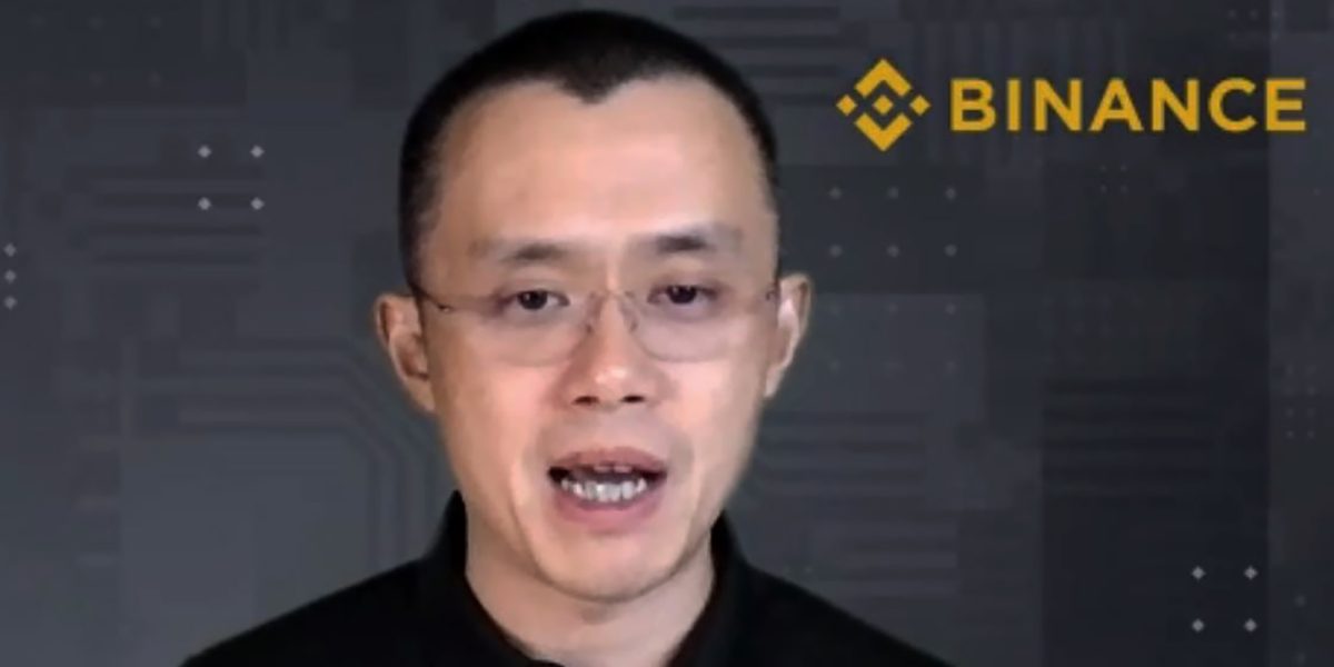 FILE - Binance CEO Changpeng Zhao answers a question during a Zoom meeting interview with The Associated Press on Nov. 16, 2021. Zhao the founder of Binance, the world’s largest cryptocurrency exchange, pleaded guilty Tuesday, Nov. 21, 2023, to a felony charge that he failed to take steps to prevent money laundering as the company agreed to pay more than $4 billion following an investigation by the U.S. government. (AP Photo/File)